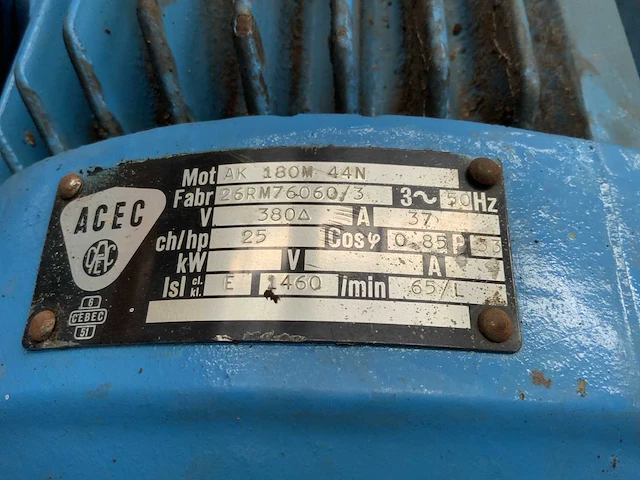 1994 typhoon ot250/38ru industriële afzuigventilator - afbeelding 7 van  8