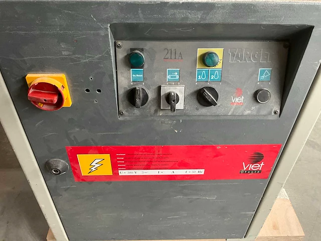 1994 viet target 211a breedbandschuurmachine - afbeelding 7 van  12