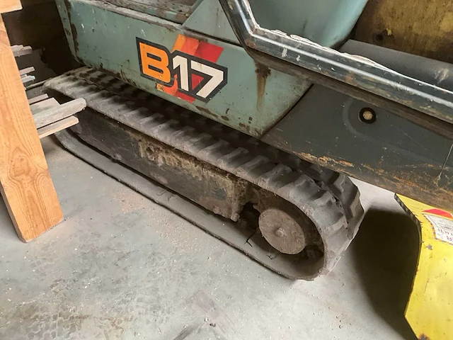 1994 yanmar b17-2 minigraafmachine - afbeelding 4 van  14