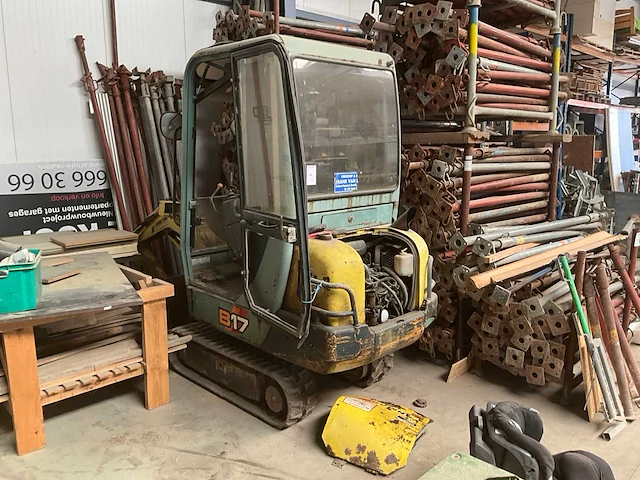 1994 yanmar b17-2 minigraafmachine - afbeelding 1 van  14