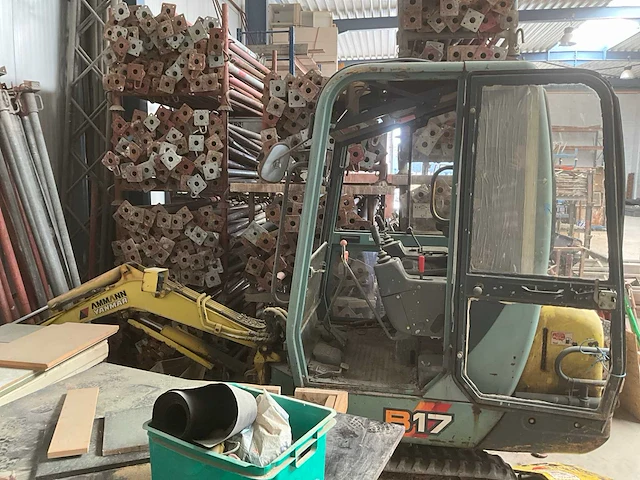 1994 yanmar b17-2 minigraafmachine - afbeelding 7 van  14