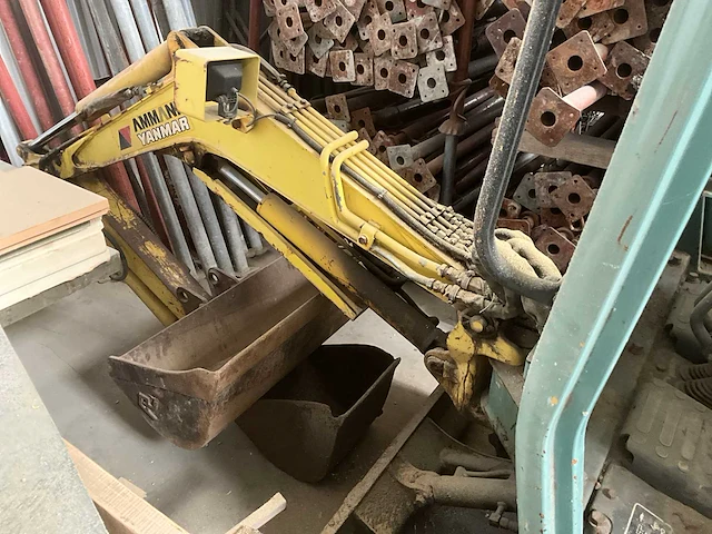 1994 yanmar b17-2 minigraafmachine - afbeelding 12 van  14