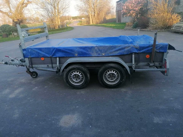 1995 atec 2a16 aanhangwagen met lier - afbeelding 1 van  9