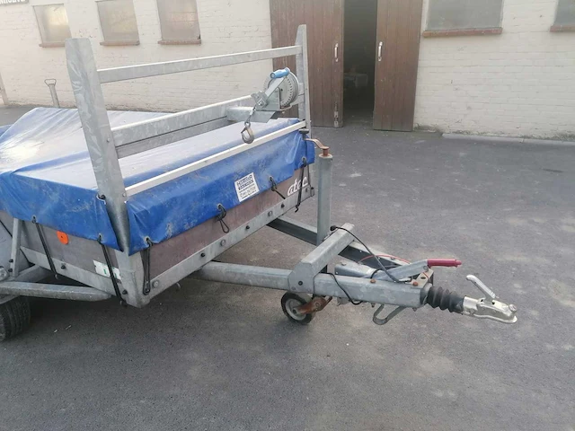 1995 atec 2a16 aanhangwagen met lier - afbeelding 5 van  9