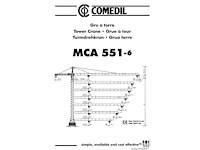 1995 comedil mca 551 torenkraan - afbeelding 13 van  23