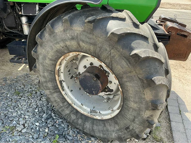 1995 deutz-fahr agrostar 6.61 vierwielaangedreven landbouwtractor - afbeelding 7 van  46