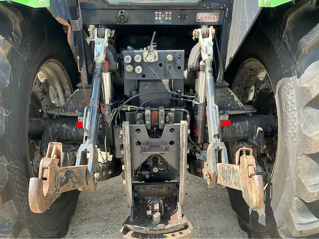 1995 deutz-fahr agrostar 6.61 vierwielaangedreven landbouwtractor - afbeelding 9 van  46