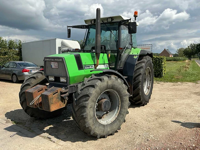 1995 deutz-fahr agrostar 6.61 vierwielaangedreven landbouwtractor - afbeelding 1 van  46