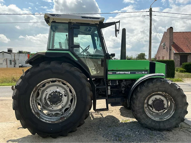 1995 deutz-fahr agrostar 6.61 vierwielaangedreven landbouwtractor - afbeelding 43 van  46