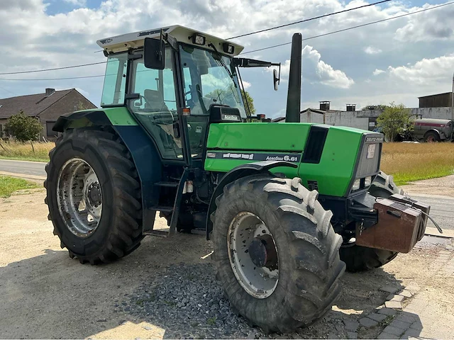 1995 deutz-fahr agrostar 6.61 vierwielaangedreven landbouwtractor - afbeelding 44 van  46