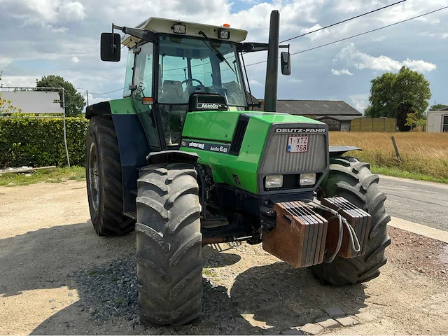 1995 deutz-fahr agrostar 6.61 vierwielaangedreven landbouwtractor - afbeelding 45 van  46
