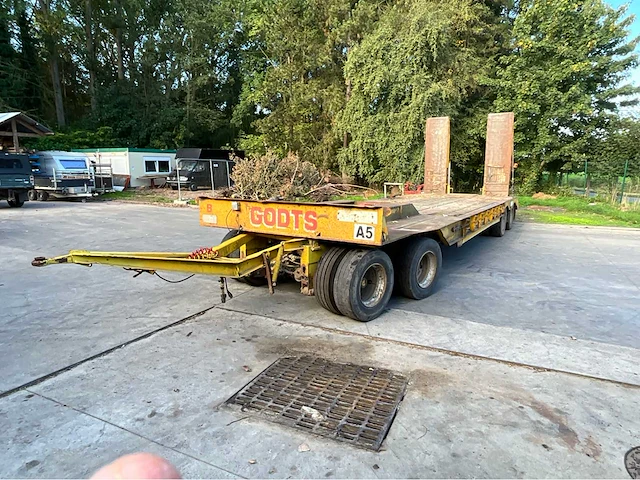 1995 gheyssens & verpoort r4020a dieplader / oplegger - afbeelding 1 van  35