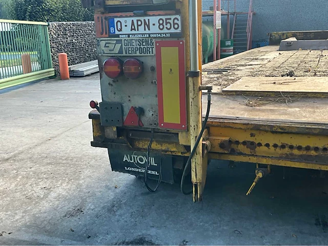 1995 gheyssens & verpoort r4020a dieplader / oplegger - afbeelding 15 van  35