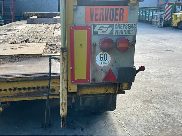 1995 gheyssens & verpoort r4020a dieplader / oplegger - afbeelding 20 van  35