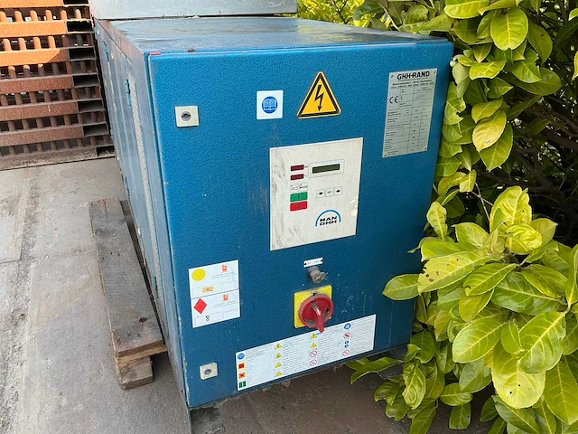 1995 ghh-rand cs80/2 schroefcompressor - afbeelding 3 van  7
