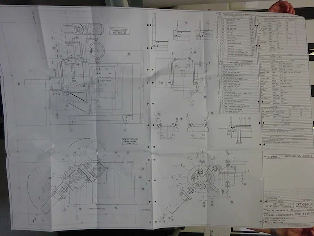 1995 guedu ml 120 vacuüm stijltang filterdroger in atex hastelloy - afbeelding 14 van  28