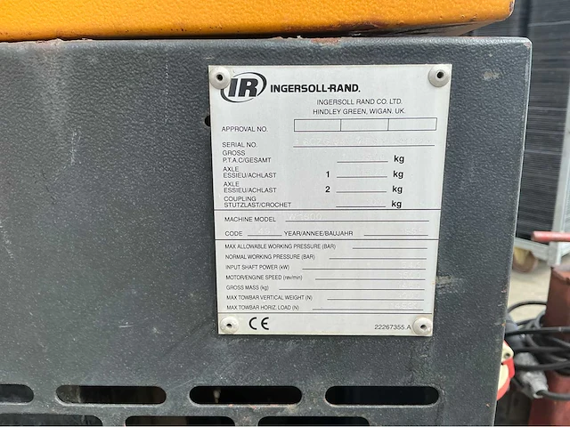 1995 ingersoll rand w 1600 stoomgenerator - afbeelding 2 van  11