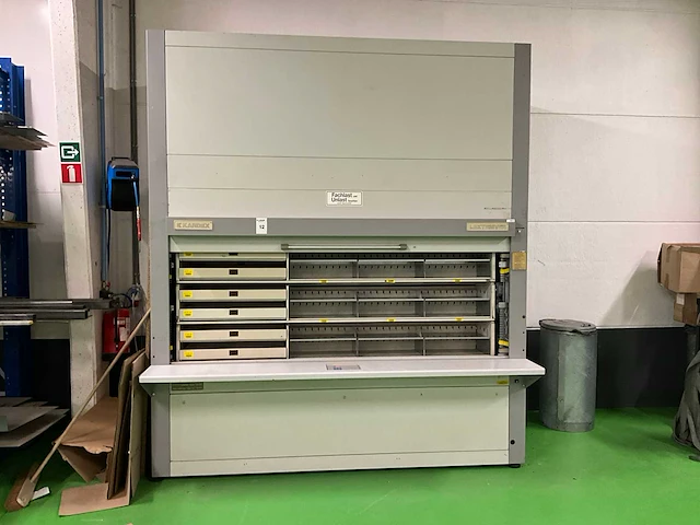 1995 kardex lektriever sys-120-1711-15 carrousel magazijn - afbeelding 1 van  6