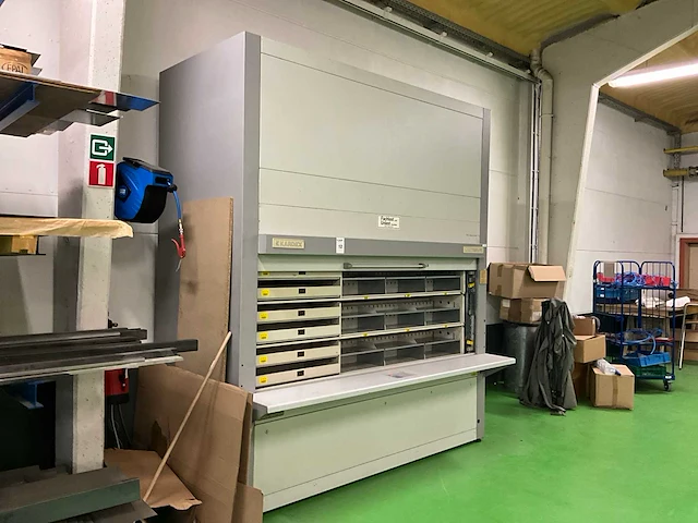 1995 kardex lektriever sys-120-1711-15 carrousel magazijn - afbeelding 2 van  6