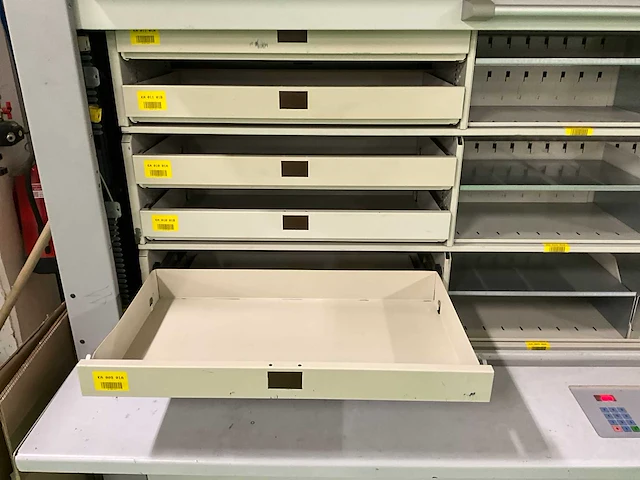 1995 kardex lektriever sys-120-1711-15 carrousel magazijn - afbeelding 4 van  6