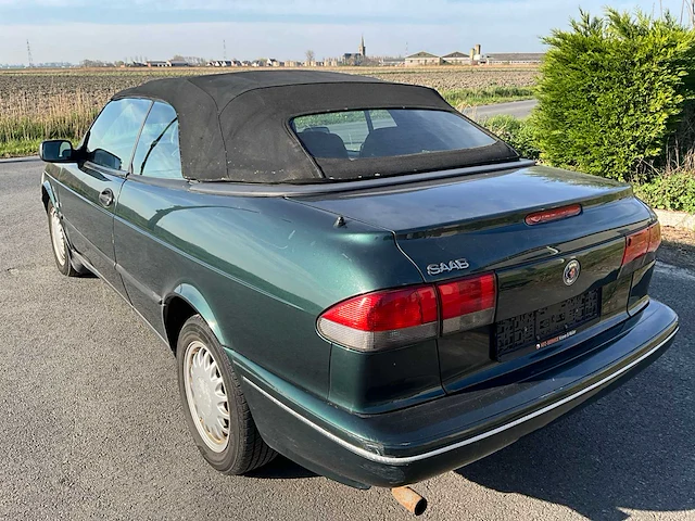 1995 saab cabrio oldtimer personenauto - afbeelding 4 van  30