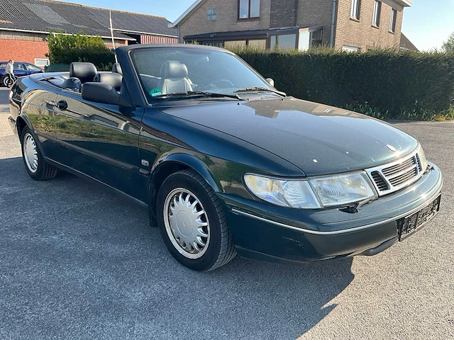 1995 saab cabrio oldtimer personenauto - afbeelding 23 van  30