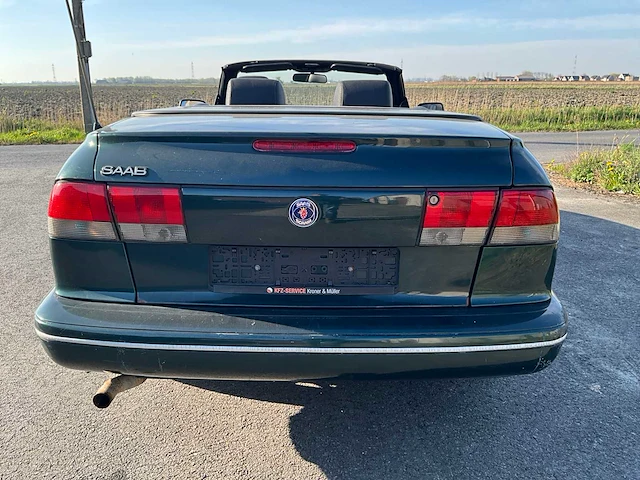 1995 saab cabrio oldtimer personenauto - afbeelding 27 van  30