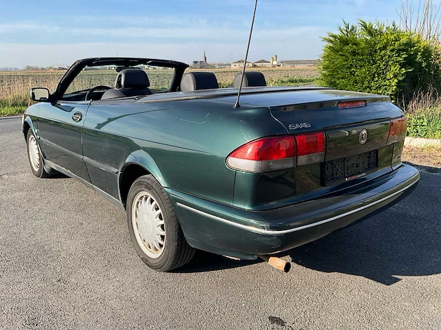 1995 saab cabrio oldtimer personenauto - afbeelding 28 van  30