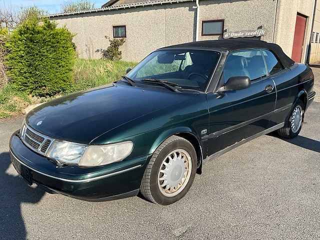 1995 saab cabrio oldtimer personenauto - afbeelding 30 van  30