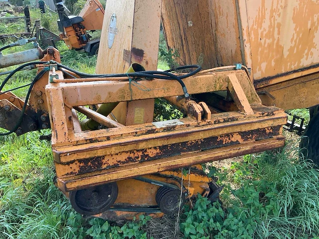 1995 schouten sch 230 frees verzamelwagen opraapwagen - afbeelding 6 van  26