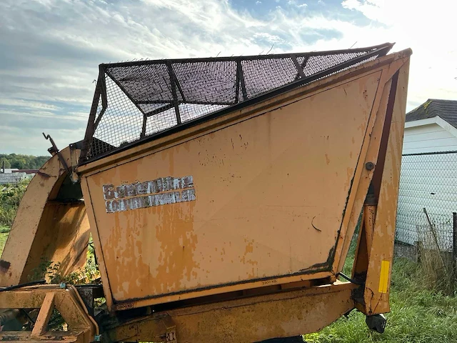 1995 schouten sch 230 frees verzamelwagen opraapwagen - afbeelding 8 van  26