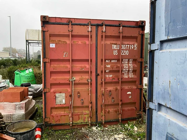 1995 transamerica leasing st 2069 zeecontainer - afbeelding 2 van  6