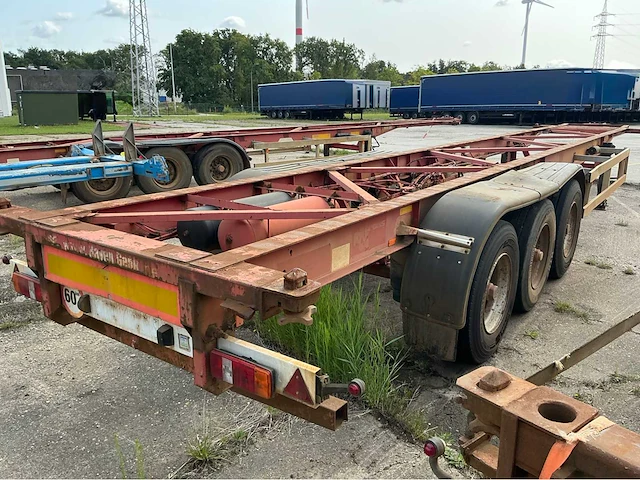 1995 vanhool 40ft containerchassis - afbeelding 12 van  23