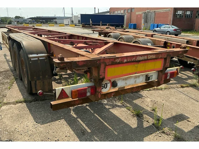 1995 vanhool 40ft containerchassis - afbeelding 17 van  23