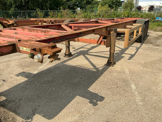1995 vanhool 40ft containerchassis - afbeelding 22 van  23