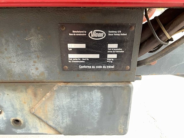 1995 vicon ls 3503 sproeier - afbeelding 9 van  17