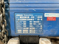 1996 abus gm3 elektrische kettingtakel - afbeelding 3 van  4