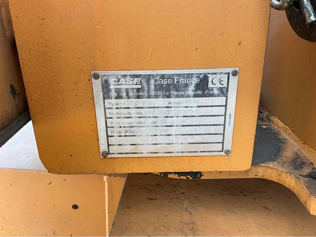 1996 case poclain 1188-p banden graafmachine - afbeelding 17 van  24