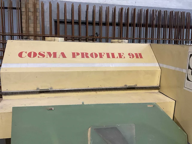 1996 cosma profile borstel/profielschuurmachine - afbeelding 3 van  8