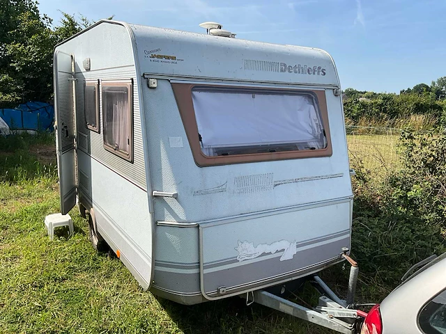 1996 dethleffs caravan - afbeelding 8 van  17