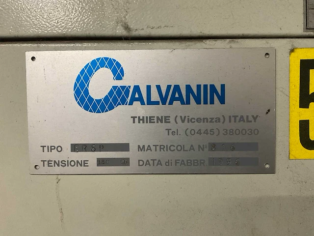 1996 galvanin ersp textieldroogmachine 5 - afbeelding 5 van  6