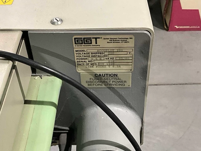 1996 gerber accuplot 100 - afbeelding 5 van  6