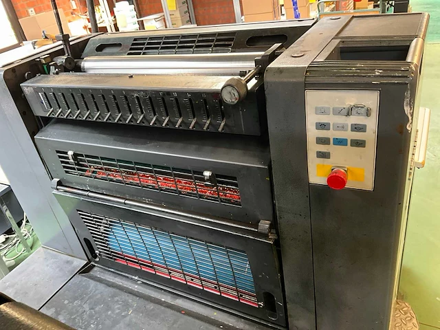 1996 heidelberg speedmaster sm 52 2 kleuren offsetpers drukpers - afbeelding 18 van  25