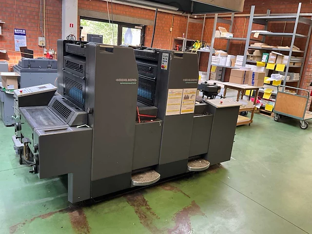 1996 heidelberg speedmaster sm 52 2 kleuren offsetpers drukpers - afbeelding 1 van  25