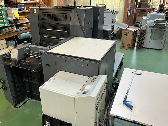 1996 heidelberg speedmaster sm 52 2 kleuren offsetpers drukpers - afbeelding 5 van  25