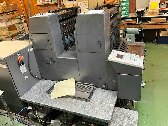1996 heidelberg speedmaster sm 52 2 kleuren offsetpers drukpers - afbeelding 6 van  25