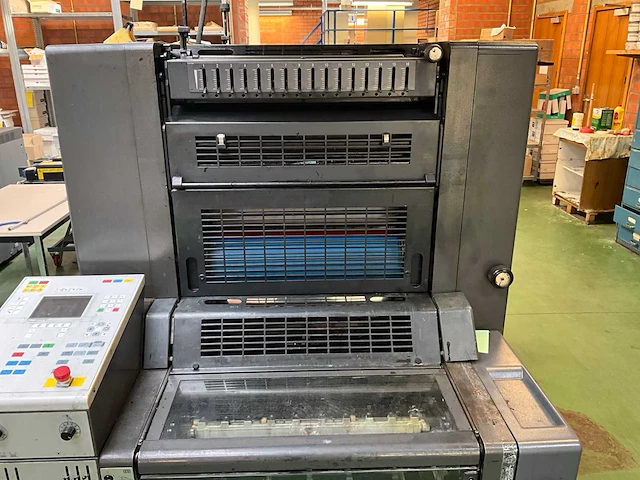 1996 heidelberg speedmaster sm 52 2 kleuren offsetpers drukpers - afbeelding 8 van  25