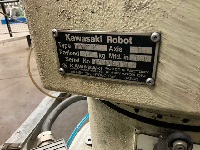 1996 kawasaki js010 robotarm - afbeelding 15 van  17
