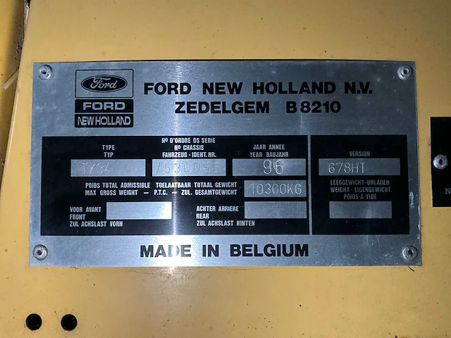 1996 new holland tx34 maaidorser - afbeelding 13 van  31