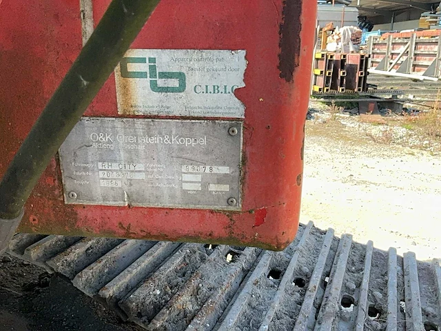1996 o&k rh city rupsgraafmachine - afbeelding 38 van  44